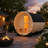 6 Person Outdoor 6KW White Pine Wood Barrel Sauna With Tempered Glass Door And Porch Benches For Backyard Patio