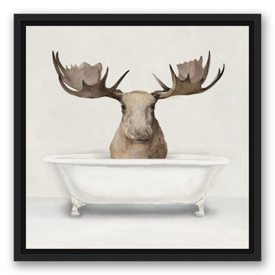 " Moose In The Tub "