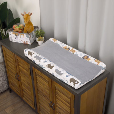 Southa Safari Zoo Animals Changing Pad Cover