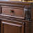 Nut-brown Solid Wood Shoe Storage Bench