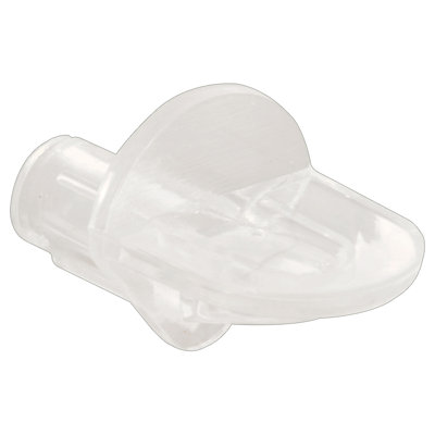 Prime-Line 1/4 in. Clear Plastic 5 lbs. Shelf Peg