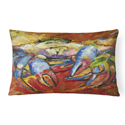 Coussin Crab Blue Crab