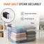 Boîtes de rangement transparentes en plastique de 49 litres avec couvercles, empilables, sans BPA, pour la maison, le bureau, la résidence étudiante et la salle de classe, lot de 1-415959435-378085742