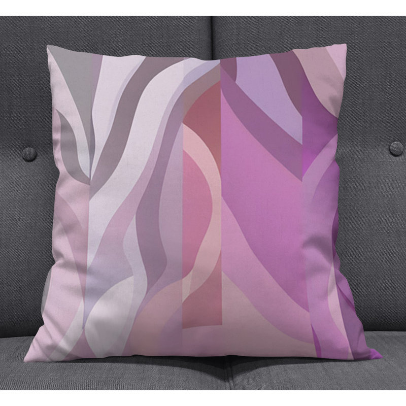 Throw Pillow, 16"H x 16"W, Pillow Cover Only - No Insert