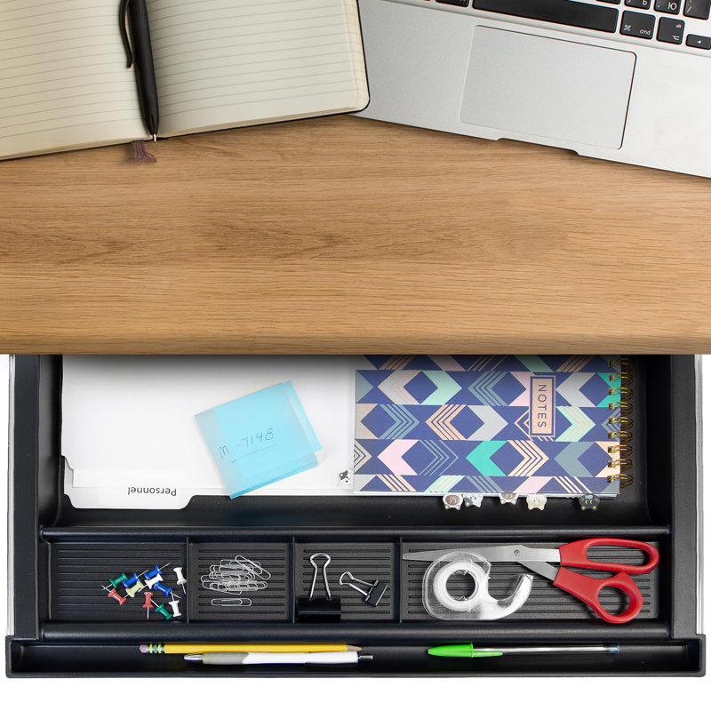 Mount-It! Attachable Drawer Under Desk, Large Slide Out Mountable Under Desk Pencil Tray & Organizer