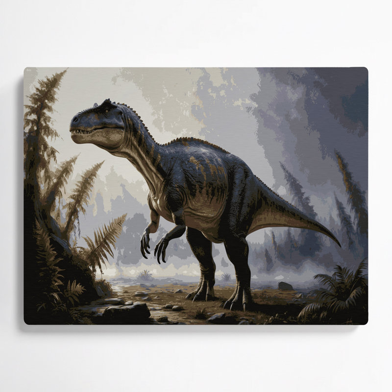 Dinosaure argentinosaurus, art mural en métal noir, H 20 po x l 24 po