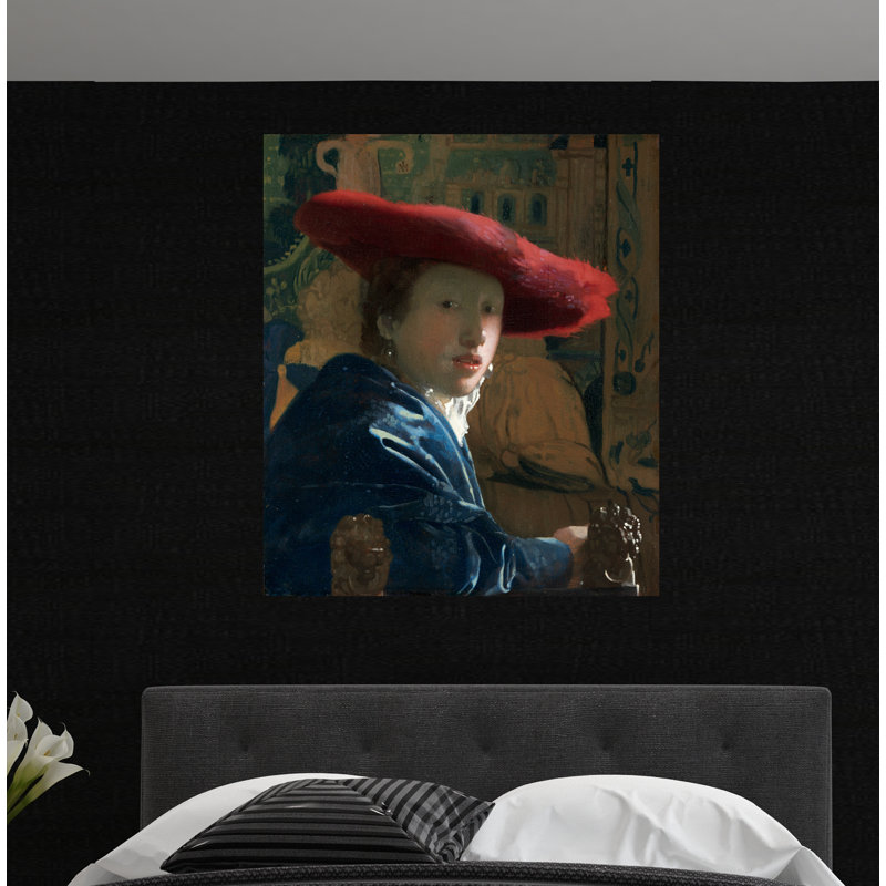 Johannes Vermeer - Wrapped Canvas Print, 41cm H x 31cm W