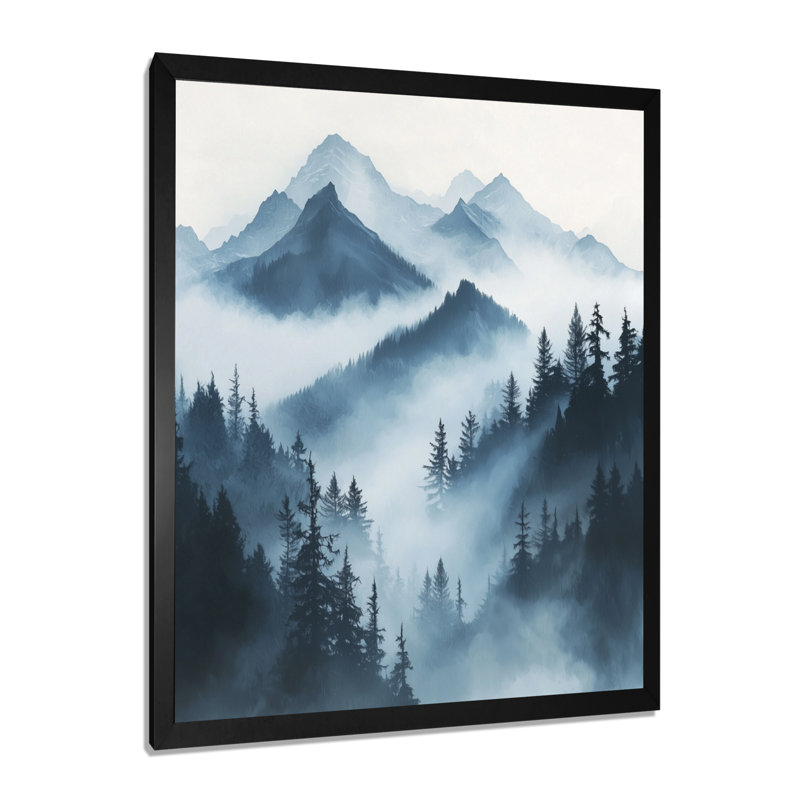 Salon d'art mural GIGNAC - Paysages, Impression d'un seul cadre photo, Noir, H 20 po x l 12 po