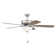 Pro Plus 211 White Bowl Light Kit 52'' Ceiling Fan with Light Kit