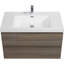 Meuble-lavabo flottant de 36 po avec lavabo, meuble-lavabo mural moderne avec lavabo à surface solide et tiroirs à fermeture en douceur-1150995854-1150995842