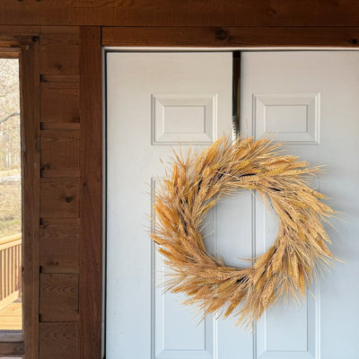 Couronne de blé 26 pouces pour porte d'entrée