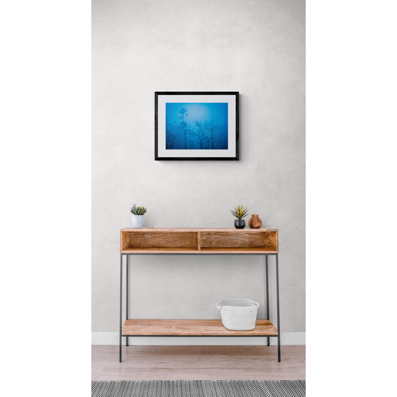 Himalaya Fog Print by Mark Paulda, Black Framed Paper, 16" H x 20" W