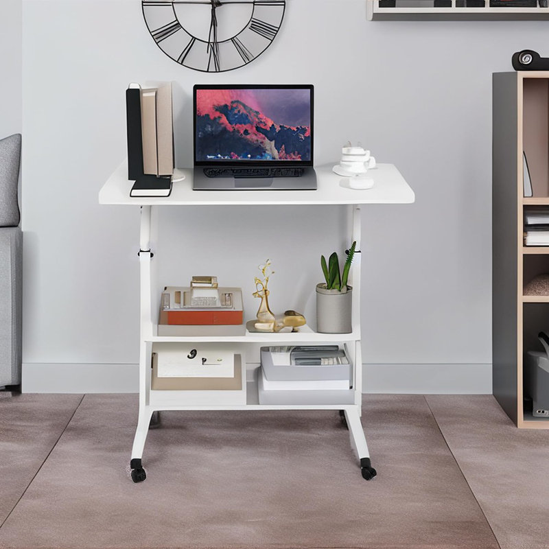 Adjustable Table Portable Desk For Small Spaces Laptop ...