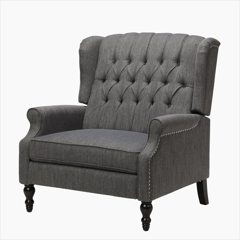 Fauteuil inclinable à un et demi siège, Gris anthracite