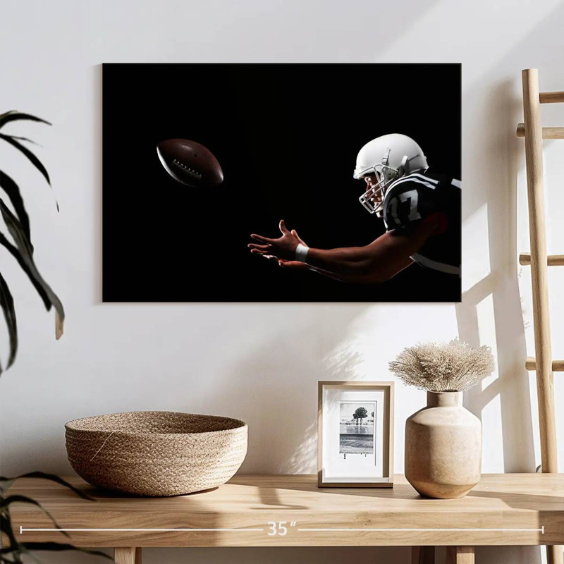 Joueur de football Sireci, H 16 po x l 24 po