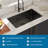 Mounting / Installation Required Kitchen Sink-91008894