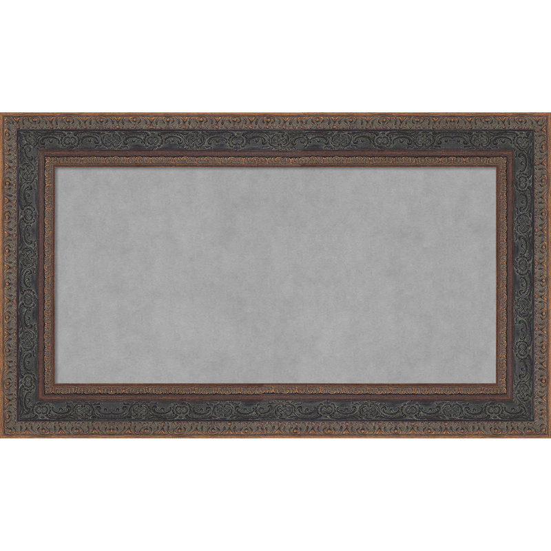 Tableau magnétique encadré bronze vieilli Attic - Tableau magnétique, tableau d'organisation, H 17 po x l 29 po