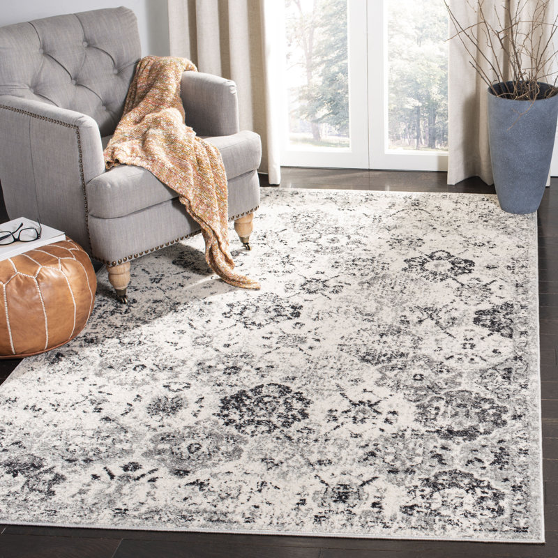 Wisner Geometric Area Rug, Rectangle 201 x 279 cm