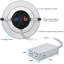Luminaire encastré commercial à DEL J-Box 5CCT 10 watts à intensité variable 24/30 / 37W à intensité variable pour éclairage à DEL CRI90 2800/3500/4500 Lumens 120-277V