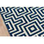 Tapis tissé à la machine bleu Turnbow-252355719