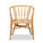 Biwabik 23.25" W Rattan Barrel Chair