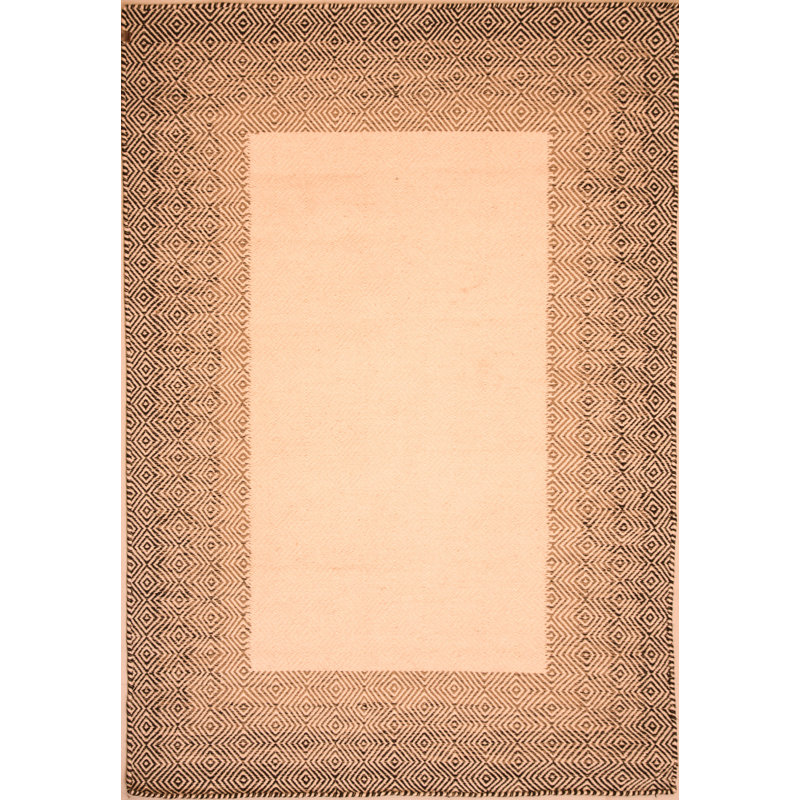Peacham Geometric Wool Hand Woven Area Rug, Rectangle 200 x 300cm
