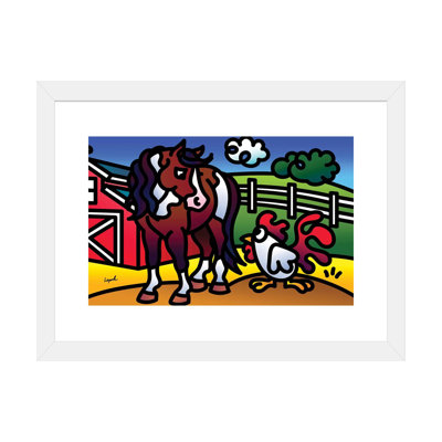 «Farm Doodles II» par Lisa Lopuck - impression d'art graphique