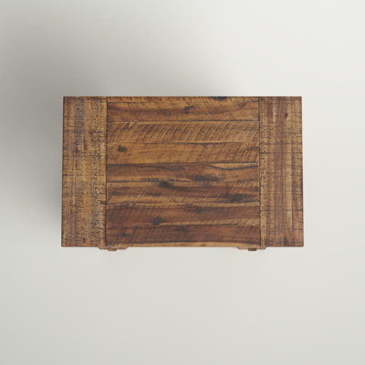 Table d'appoint en bois massif de 27 po Daryl