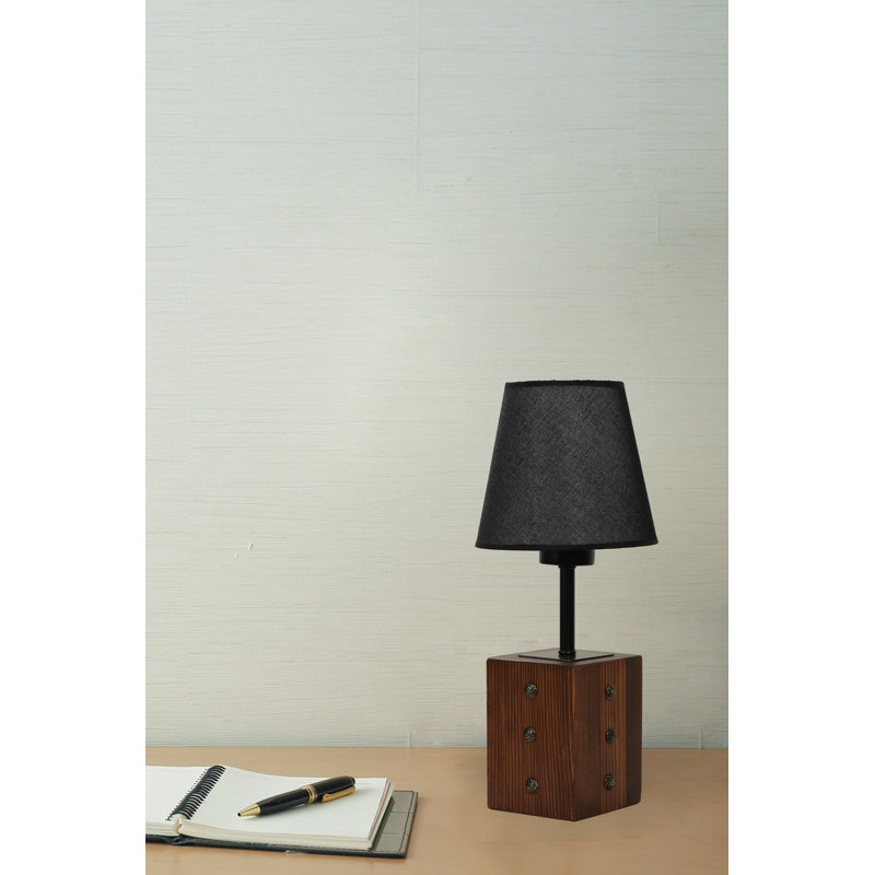Lampe de table 15,75 po Eminence, Noir, Brun
