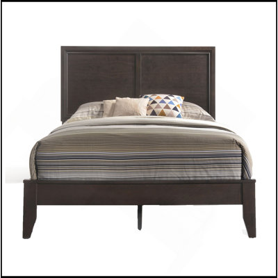 Espresso Queen Panel Bed