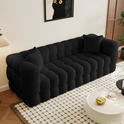 80'' Modern Tufted Sofa Plush Sofa Couch