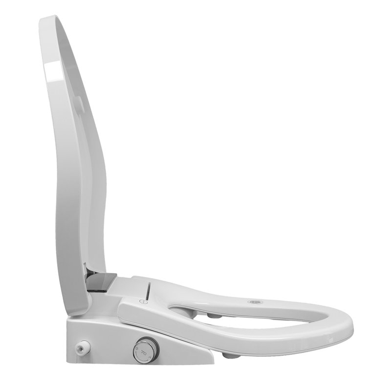Siège de toilette bidet électrique Hennessy & Hinchcliffe ZenWash PRO, allongé