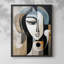 WOMEN Series LIV  -Premium Framed Print -Ready to Hang - No Nails Required-1272822196-1272822188