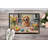 Decorating Easter Golden Retriever Doormat-112770333