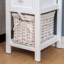 Regina 28cm W Manufactured Wood Bedside Table