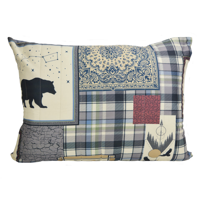 Your Lifestyle by Donna Sharp Forest Symbols 3PC Rustic King Comforter Set, King Comforter + 2 Shams