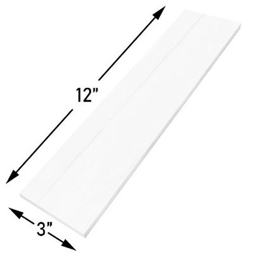 Bianco Dolomite 3" x 12" Marble Wall & Floor Tile, Polished White