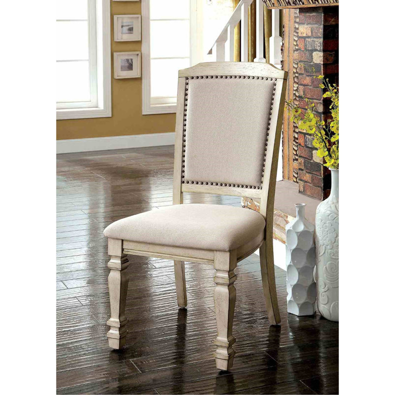 Transitional Style 2pc Side Chair
