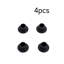 Set of 4 Black Iron Candle Holders