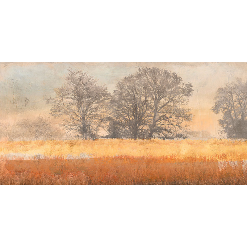 2AI6375 Trees In The Mist by Alessio Aprile - Wrapped Canvas Art Prints, 35cm H x 70cm W x 4cm D