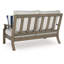 Causeuse d'extérieur avec coussin Springbrook