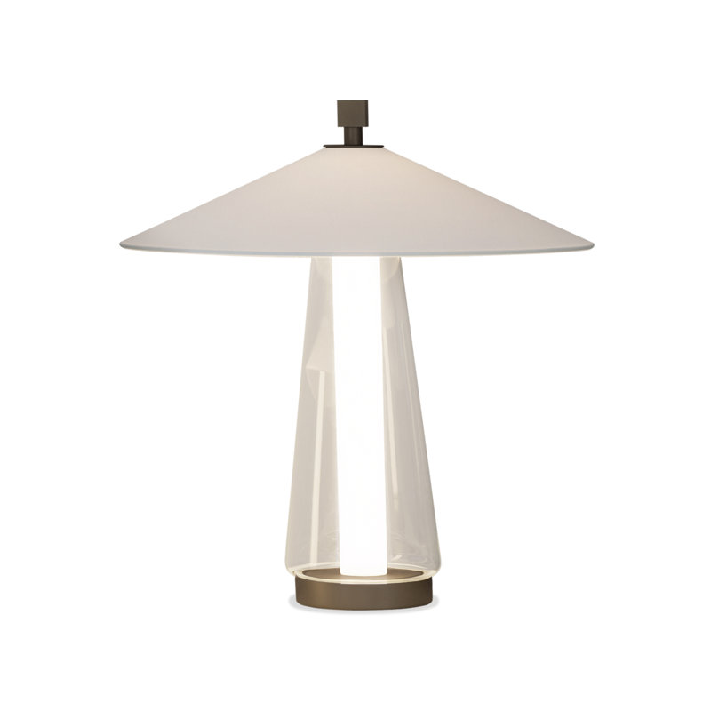 Asia Table Lamp, Brushed Bronze