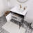 Topi 29.53'' Single Bathroom Vanity with Acrylic Top-414422646