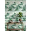 Papier peint traditionnel paysage oriental serein