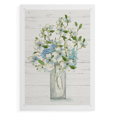 Dogwood Cluster II -Canvas Print Only - NOT FRAMED