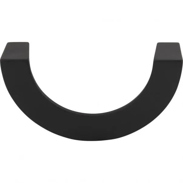 Roundabout 3" Center to Center Drop handle, Matte Black, 3