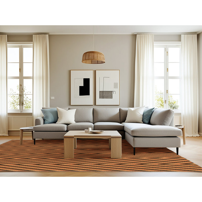 Washable Indoor Rug, Rectangle 8' x 12'