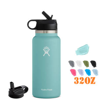 Gourde Hydro Flask 0,62L - Bouchon paille 