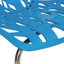 Chaises d'appoint empilables avec dossier à découpes florales et pieds en acier inoxydable - sièges de cuisine, de restaurant ou de banquet modernes-21376063-129679203