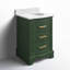 Meuble-lavabo simple 24 po avec plateau en marbre Fiona-627166257